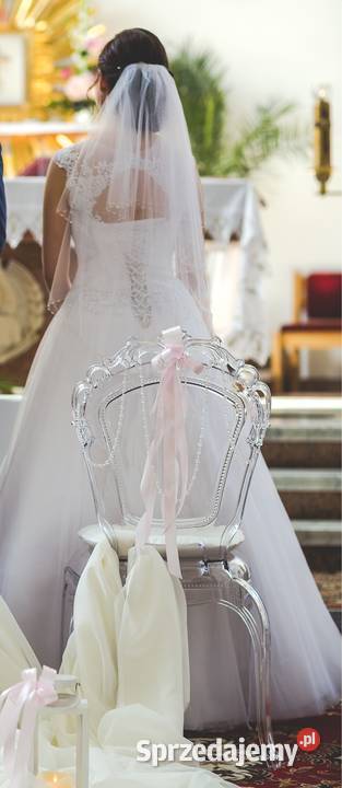 Suknia ślubna regulowana na gorsecie Pasuje na Nowy Sącz