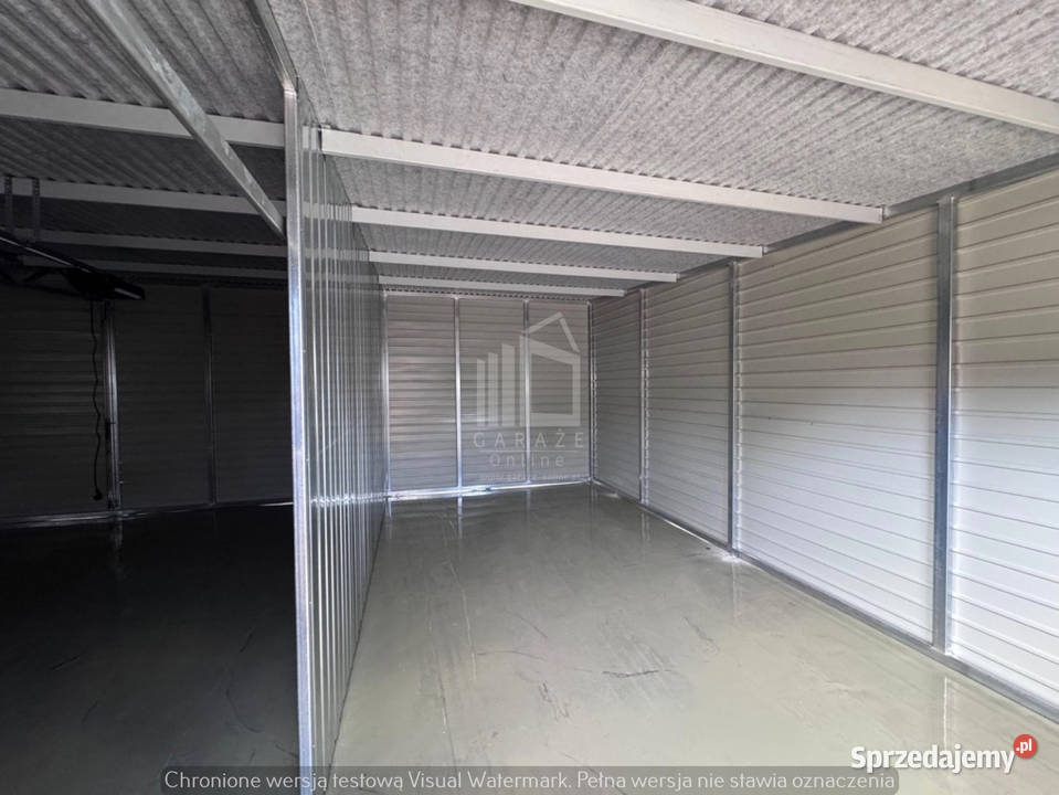 Garaż blaszany 10x3m 2x brama drzwi 2x okno Sprzedaż Toruń sprzedam