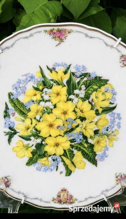 ROYAL ALBERT 1990 PRIMOSES KOLEKCJONERSKI TALERZ Pabianice