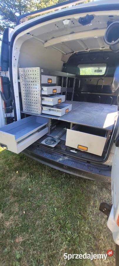 Renault Kangoo ZE 100elektryczny szafki regsły autoalarm Malinie