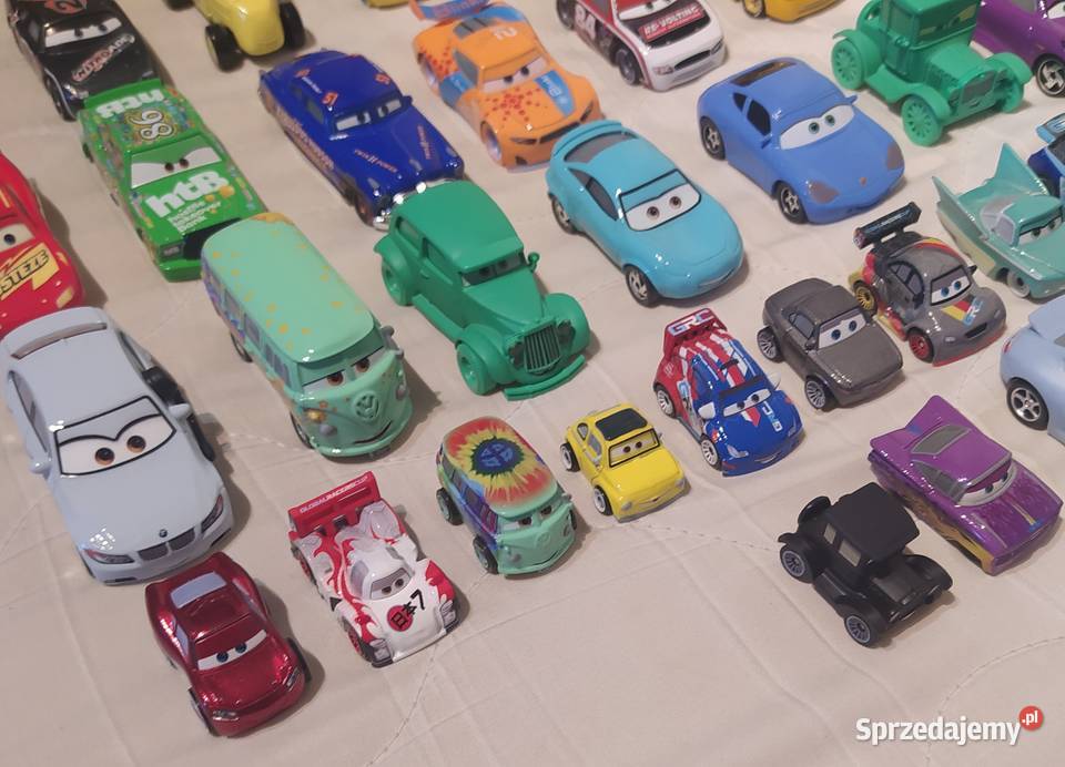 Modele pojazdów z seriali dzieci 54 sztuki Gdańsk