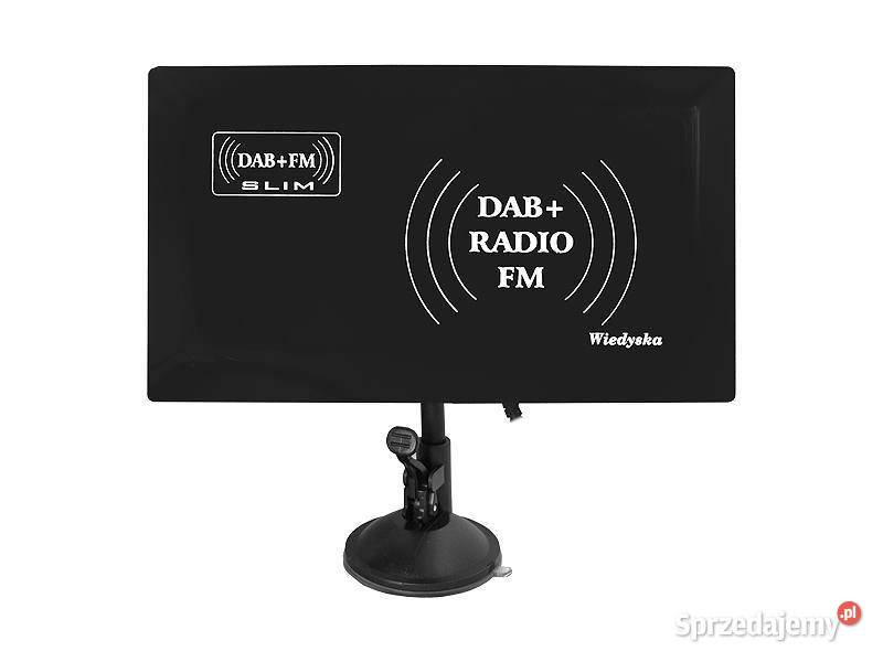Antena pokojowo - zewnętrzna DAB+ FM