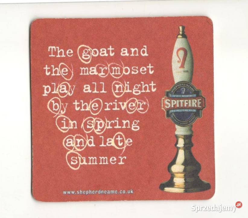 Spitftre podstawka do piwa 2 Gliwice sprzedam