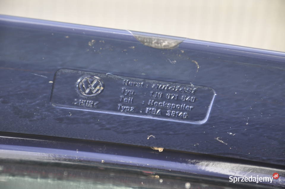 VW Golf IV Lotka Klapa R32 GTI Oryginalna osobowe Rzeszów