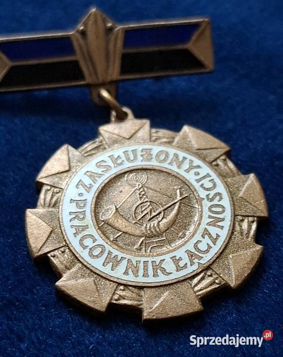 Odznaka Zasłużony Pracownik Łączności brązowa Kolekcje pomorskie Wejherowo