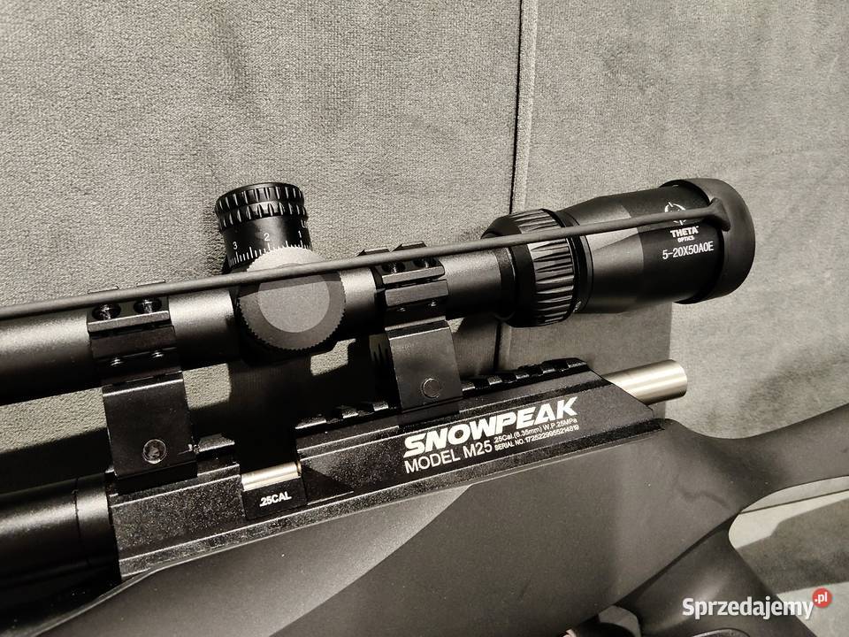 Wiatrówka PCP Snowpeak M25 kał 635mm luneta Częstochowa