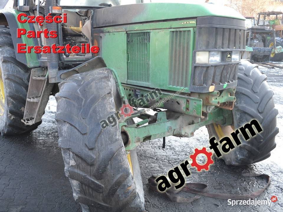 John Deere 6610 części skrzynia biegów silnik Pozostałe Byków