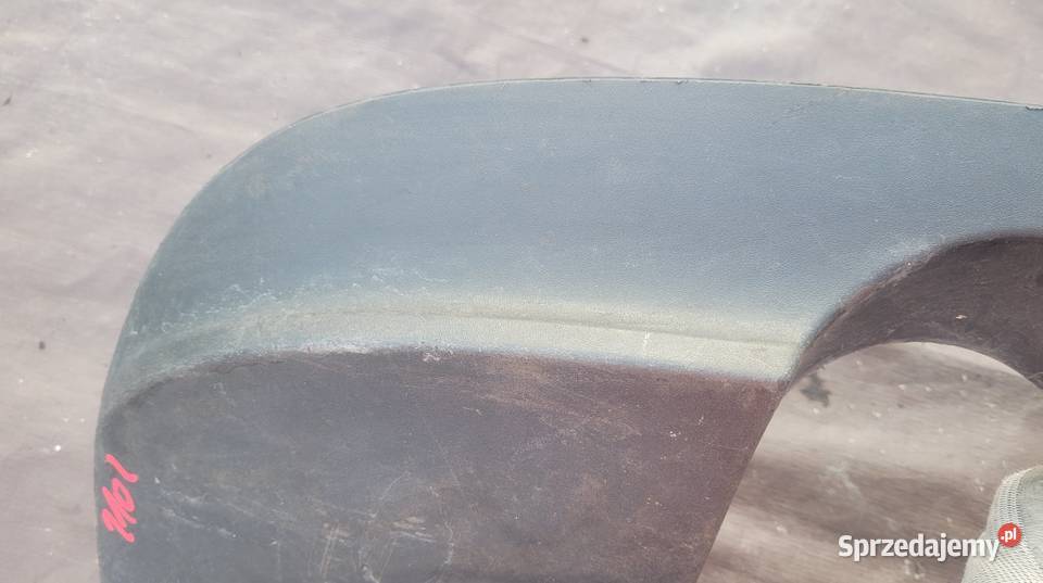 AUDI A3 8P DOKŁADKA SPOILER ZDERZAKA TYL DYFUZOR osobowe śląskie Ruda Śląska