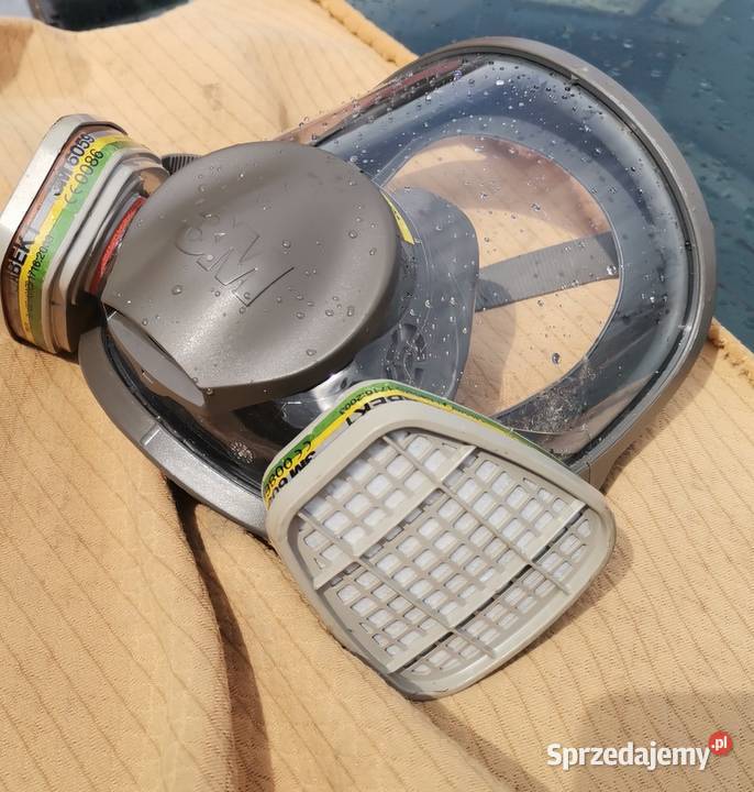 Maska pełnotwarzowa filtrująca wielokrotnego Drożejowice