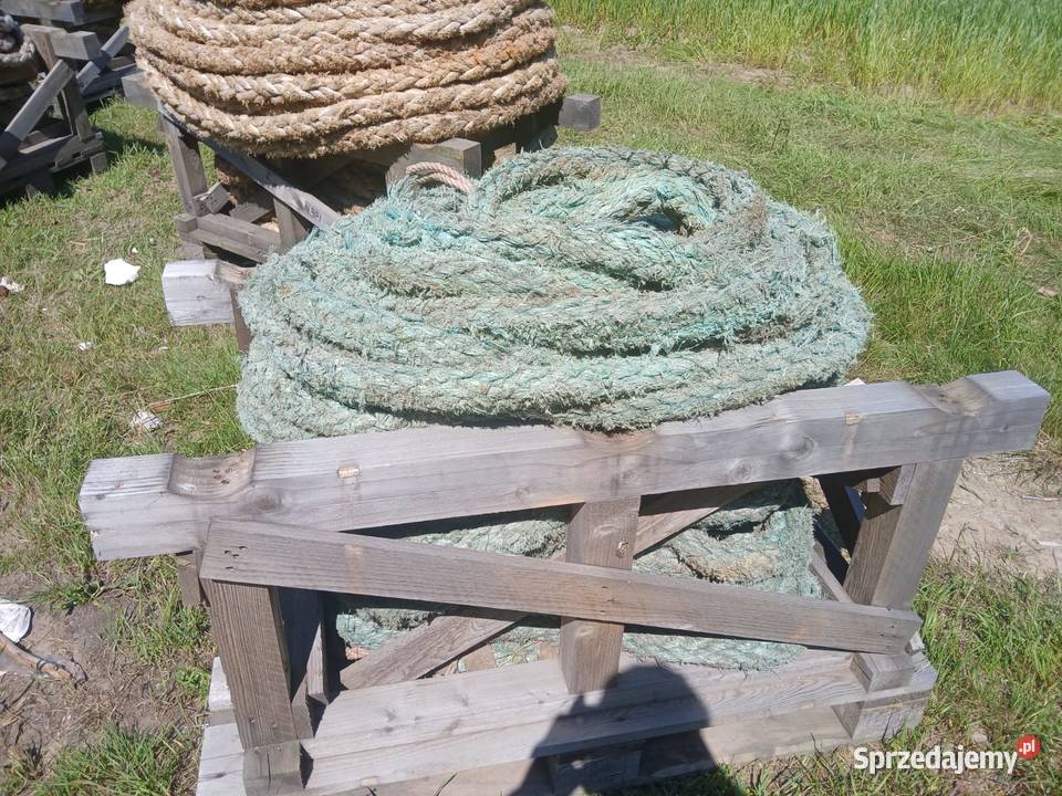 Sprzedam mocną linę okrętową widoczną na Wejherowo