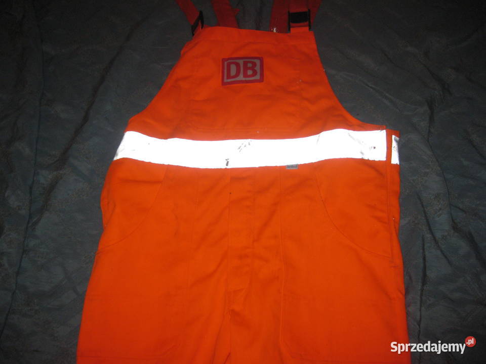 Ogrodniczki robocze widoczne orange BARDUSCH