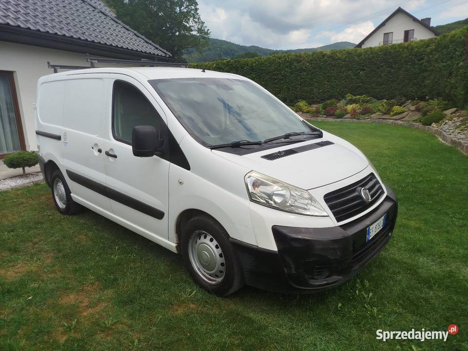 Fiat Scudo 20 d manuał 2009r Scudo Limanowa