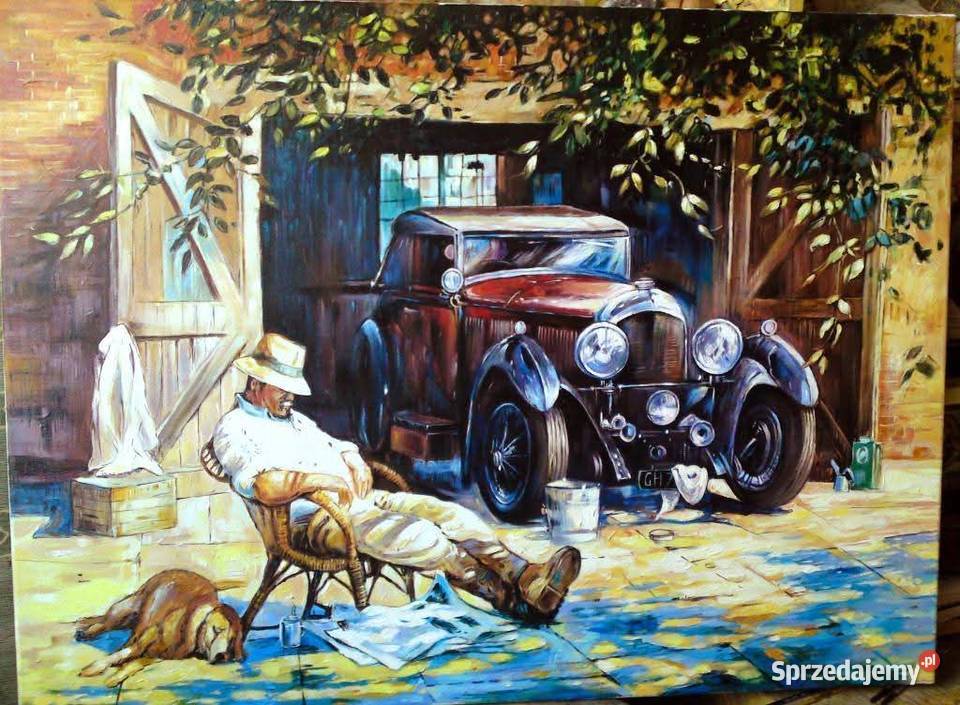 Kopia obrazu Alana Fearnleya Mercedes Toruń