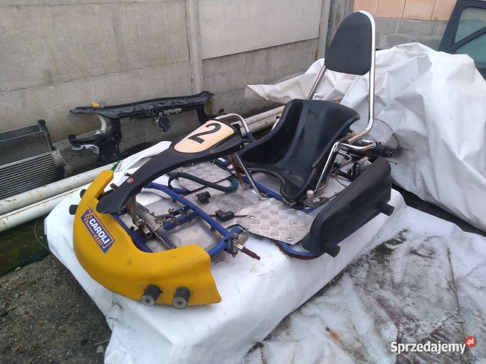 Gokart Caroli Rama Zwrotnica zderzak siedzenie Rok produkcji 2010 Leszno sprzedam