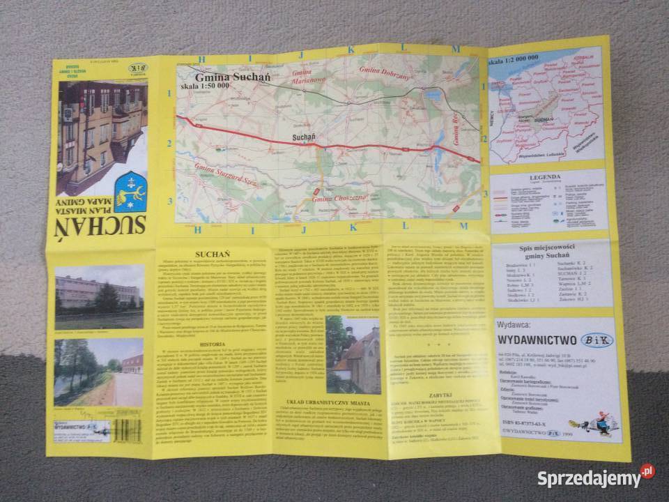 748 Plan Miasta I Gminy Suchań