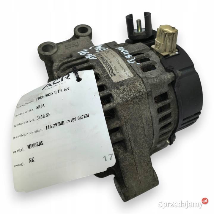 ALTERNATOR Ford Focus MK2 Fiesta 14 16 105A Układ elektryczny silnika