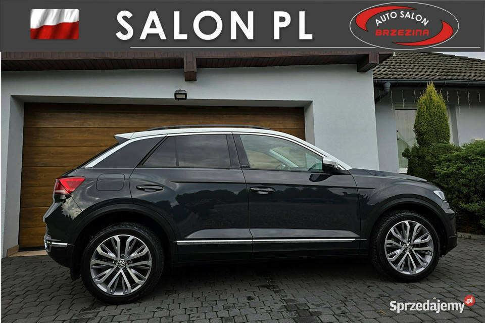 Volkswagen TRoc serwis ASO Hak Panorama dach I kurtyny powietrzne Rydułtowy