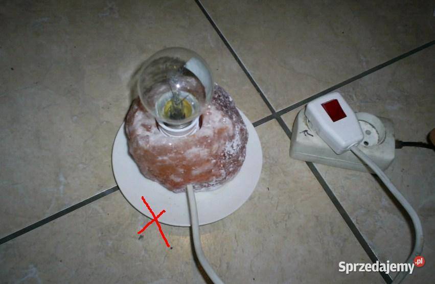 Lampa retro Solna Himalajska bez Żarówki Olkusz