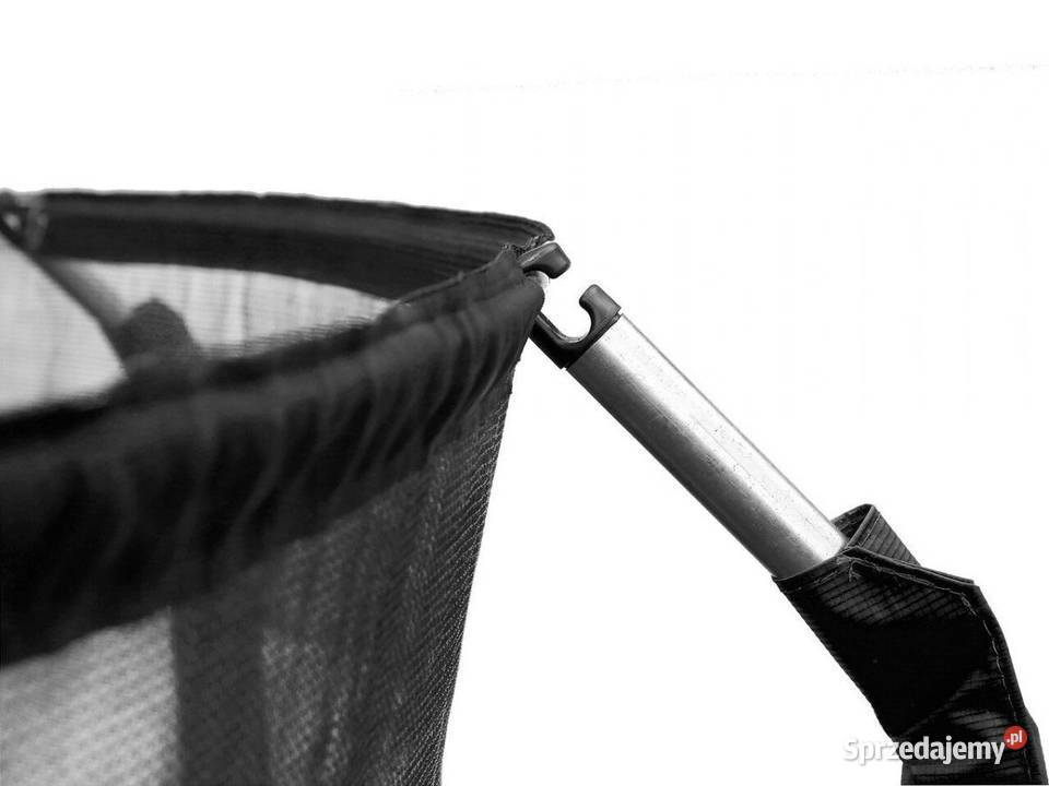 Trampolina Ogrodowa 48716ft czarna Maxy Comfort lubuskie Lubiechów