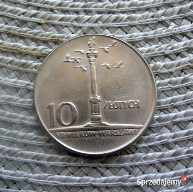 Polska 10 1965r VII Wieków Warszawy Kalisz