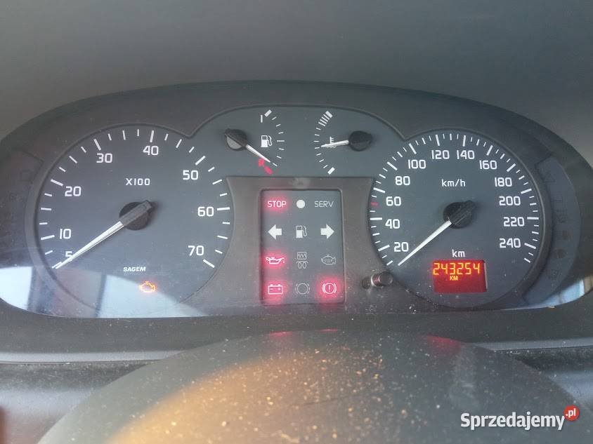 Renault Scenic 2002 16 LPG 245 małopolskie Tuchów