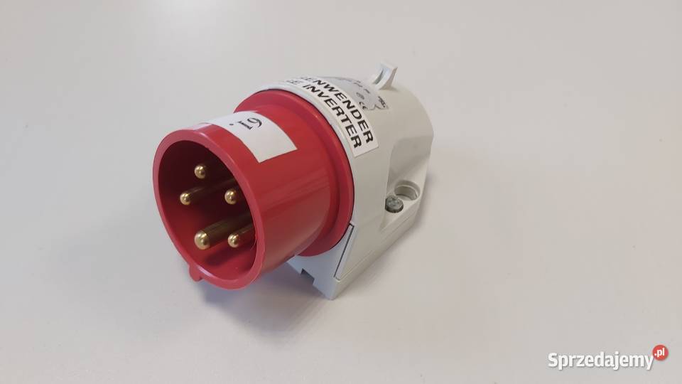 Wtyka siłowa zmiana faz 15A 5P Walther 610PH Wyszków
