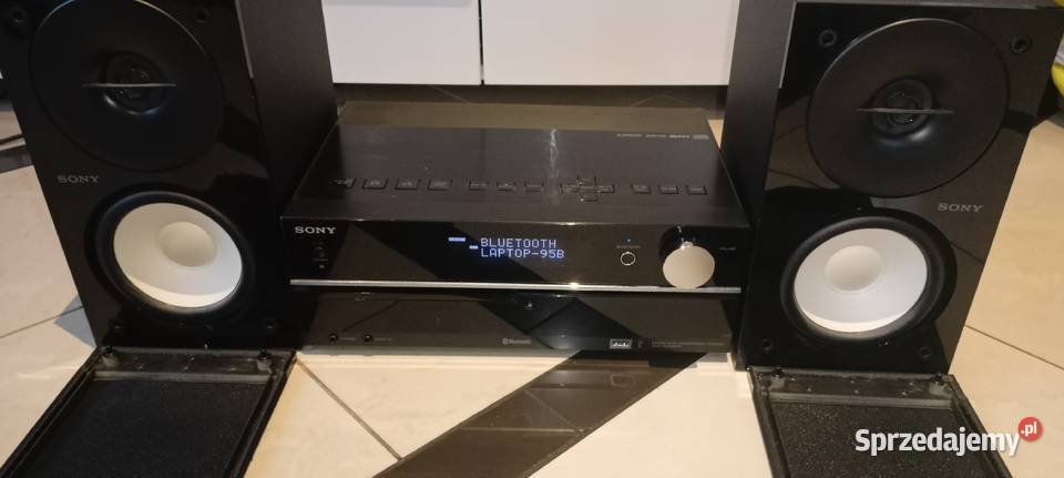 Mini wieża Sony CMT HX50BTR bluetooth CDAUXitp Wieże i miniwieże Sędziszów