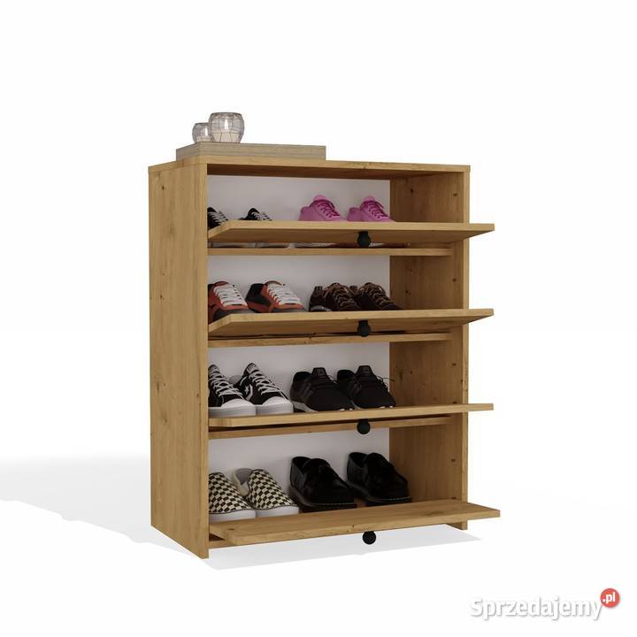 Szafka Na Buty LOKA DĄB ARTISAN 4 Drzwi Uchylne