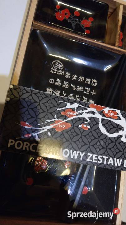 Zestaw do sushi dwóch 2 osób Chiny ma 30 lat wielokolorowy Warszawa
