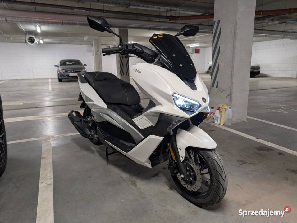 Skuter motor Keeway Vieste 125 kat B 2475km dolnośląskie Wrocław