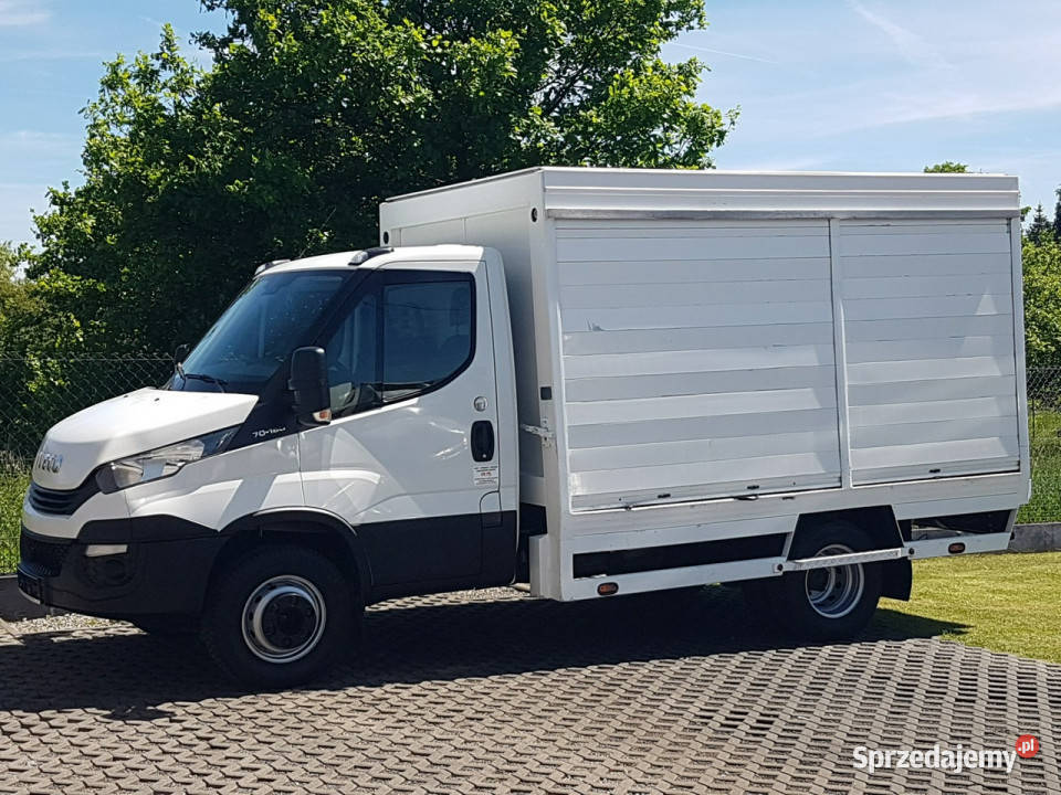 Iveco 70C18 KONTENER ROLETY BOK DO TRANSPORTU Samochody ciężarowe