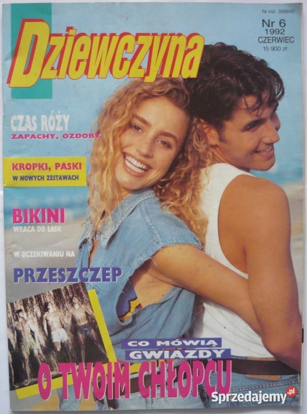 CZASOPISMA PRASA DZIEWCZYNA 1992 WYPRZEDAŻ ŚWIAT Bydgoszcz