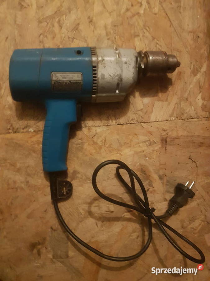 Wiertarka Black Decker 480 Wat germany zabytkowa wielkopolskie Głogowa
