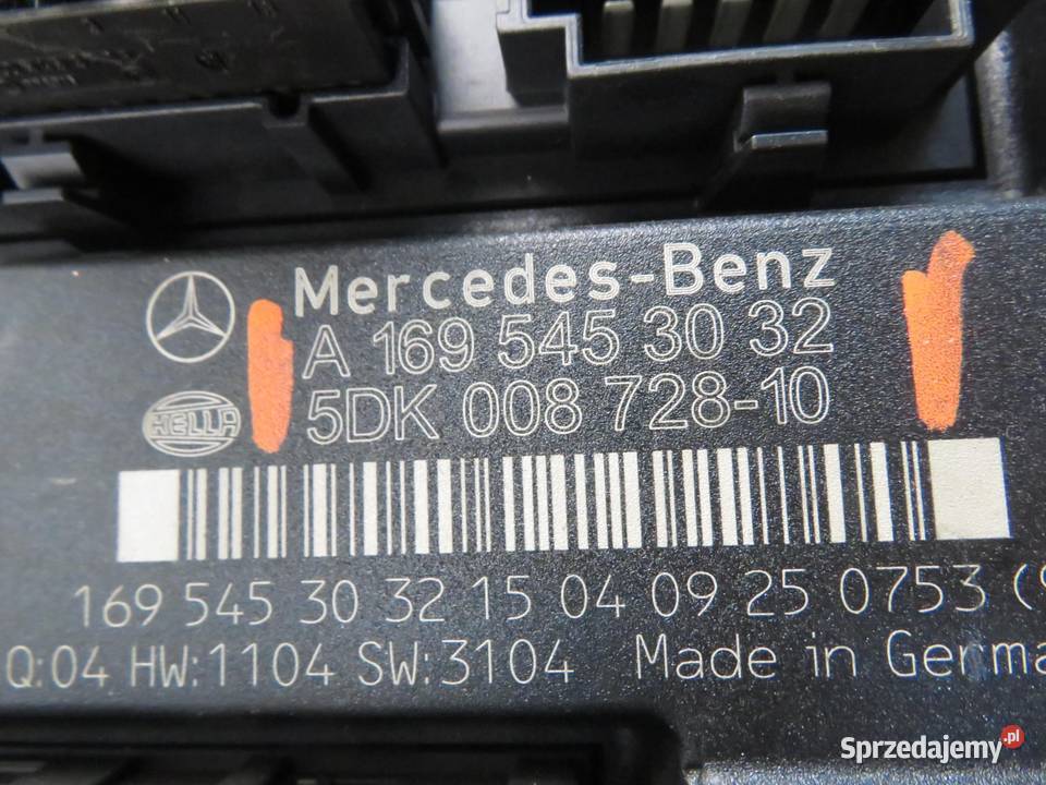 BSI MERCEDESBENZ A W169 A 180 CDI A1695453032 małopolskie
