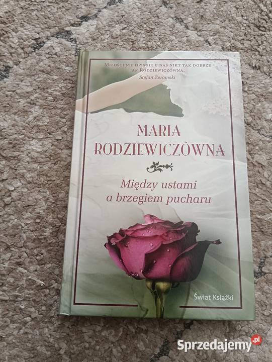 Książka między ustami a brzegiem pucharu mazowieckie Radom sprzedam