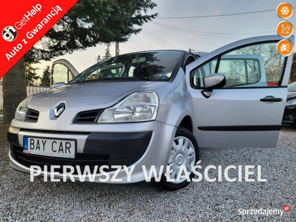 Renault Modus 12 75 I Właściciel Mały Przebieg lakier metallic Modus Pabianice
