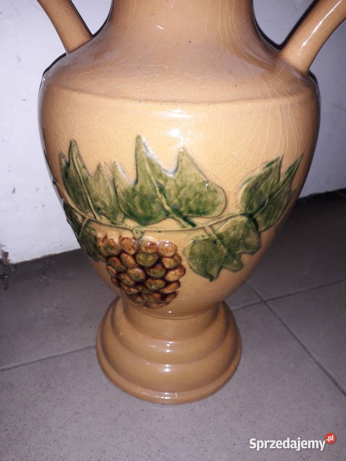 wazon amfora z metką prl stan Warszawa