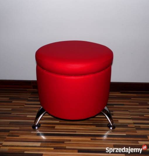 PufyPufa OKRĄGŁA OTWIERANA NA NÓŻKACH CHROM Pecna
