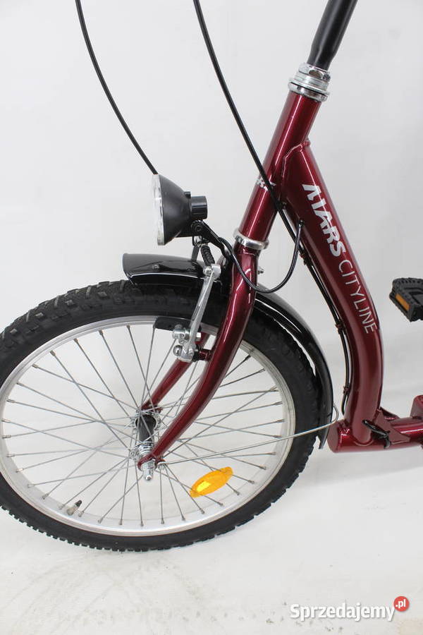 Składany rower MARS 3 biegi w piaście Koła 20 Milicz