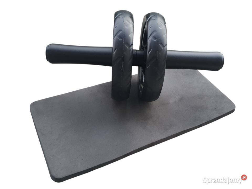 Kółko do ćwiczeń brzucha AB Wheel Roller z matą Sprzęt do ćwiczeń Cieszyn