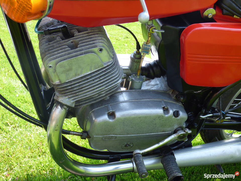 Jawa 350 634 nie junak mz ogar czerwony Pantalowice
