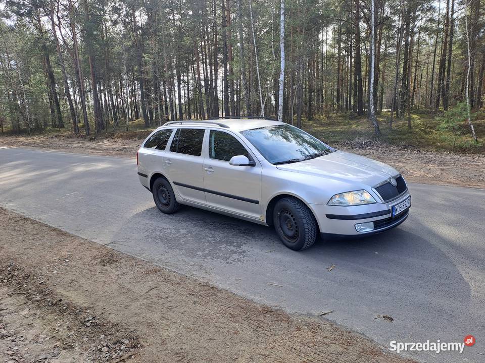 Skoda Octavia II uszkodzony Samochody osobowe mazowieckie Ostrołęka
