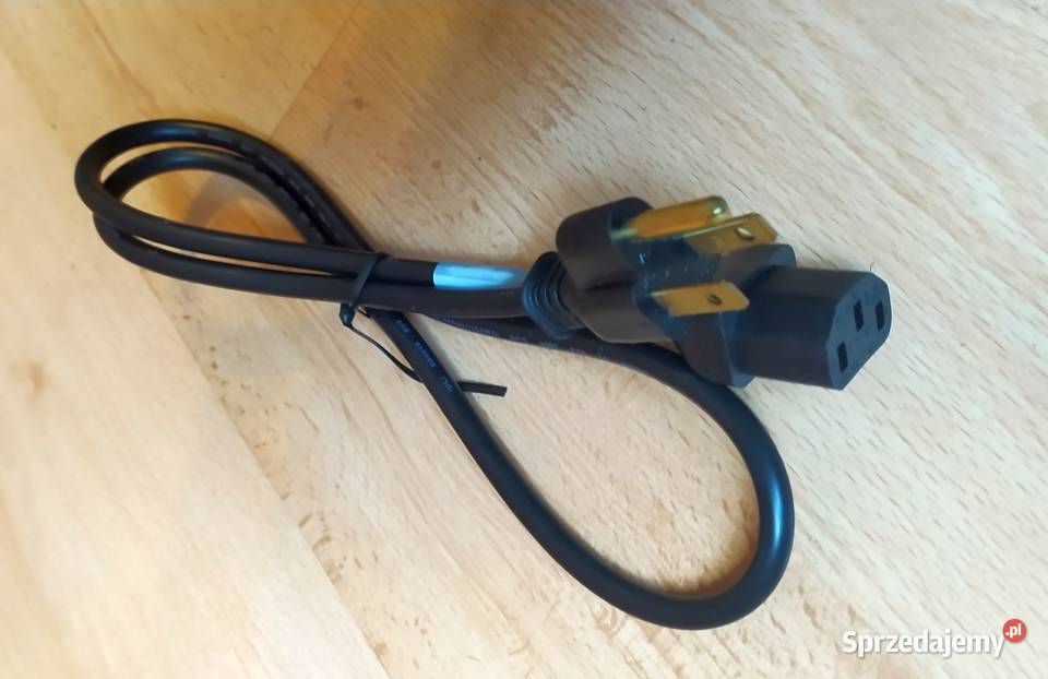 kabel zasilający USA Kanada 125V 09m Kraków sprzedam