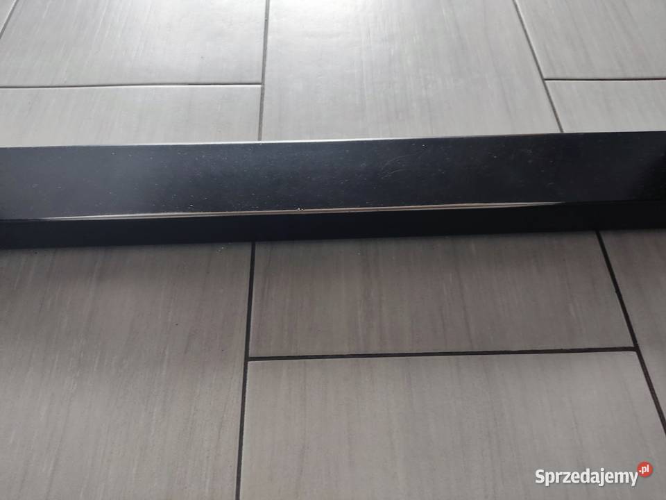 Stół loftowy z naturalną krawędzią metal i Knurów