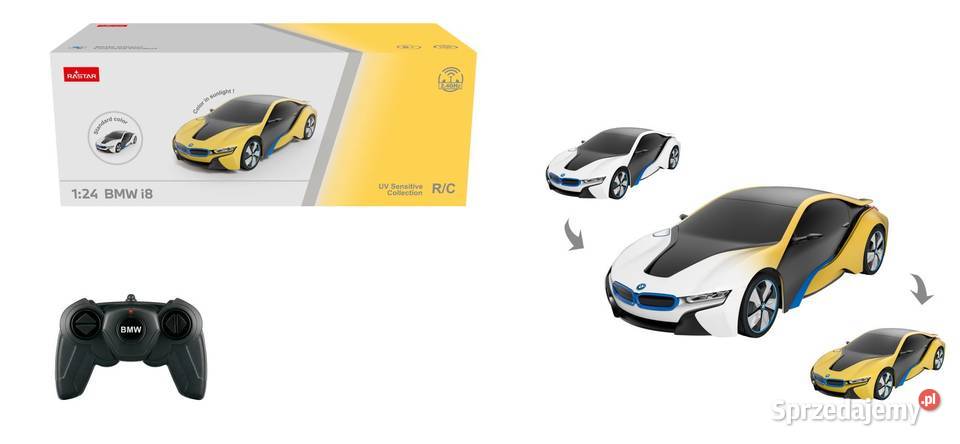 BMW i8 UV RC skala 124 Rastar 484004 samochód Poznań