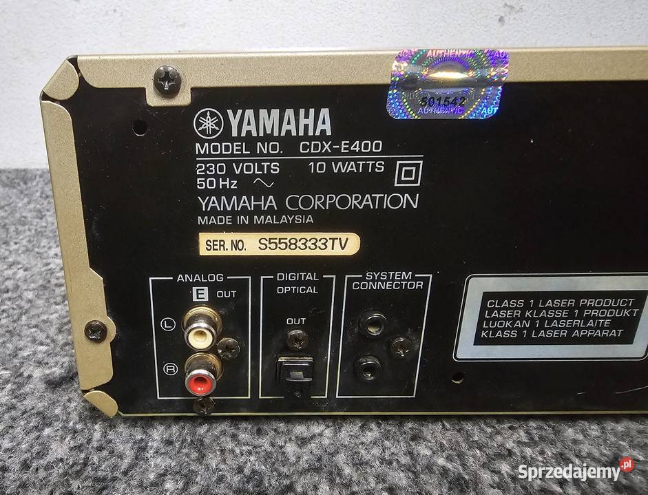 Yamaha CDXE400 Natural Sound PianoCraft wysyłka Odtwarzacze CD i MD Kraków