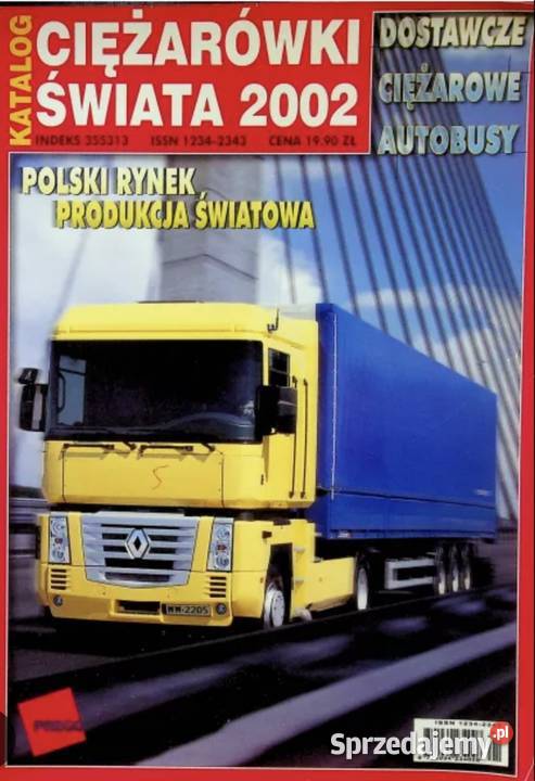Katalog Ciężarówki Świata 93 00 01 02 05 Prego Włocławek