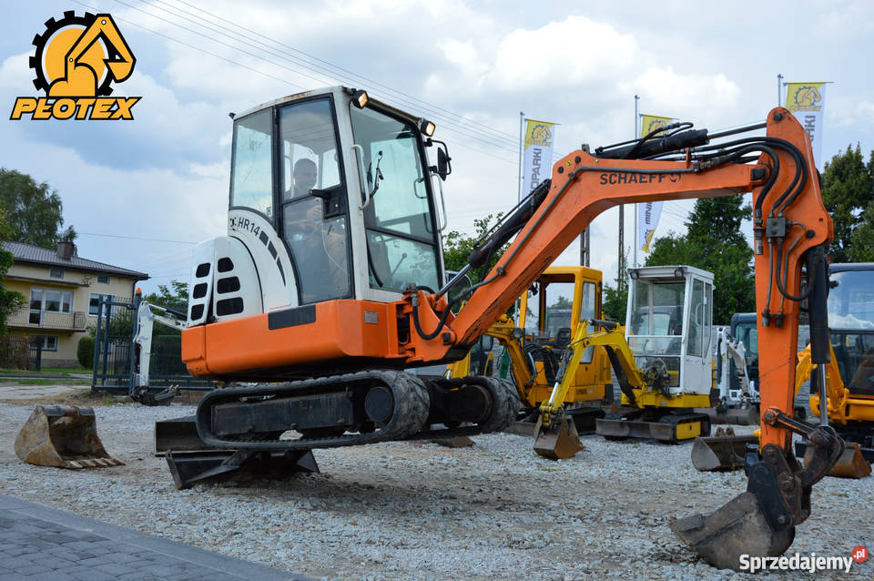 Mini koparka SCHAEFF HR14 3000 3Łyżki