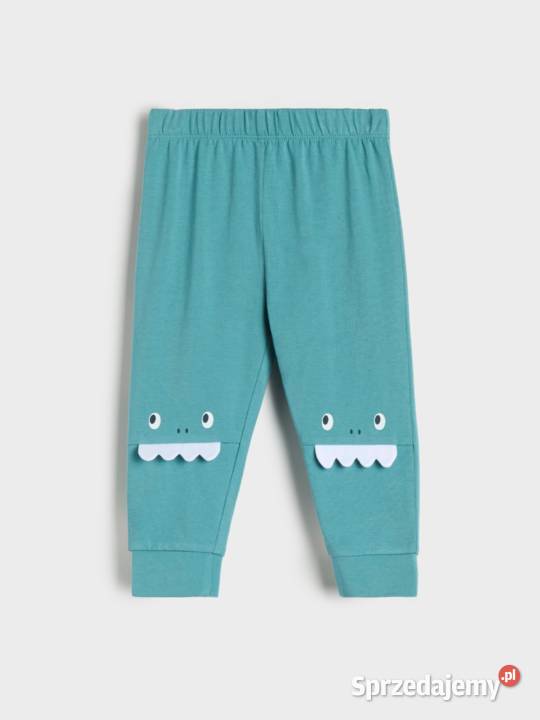 Legginsy niemowlęce Sinsay 74 dwupak potworki Szczecin