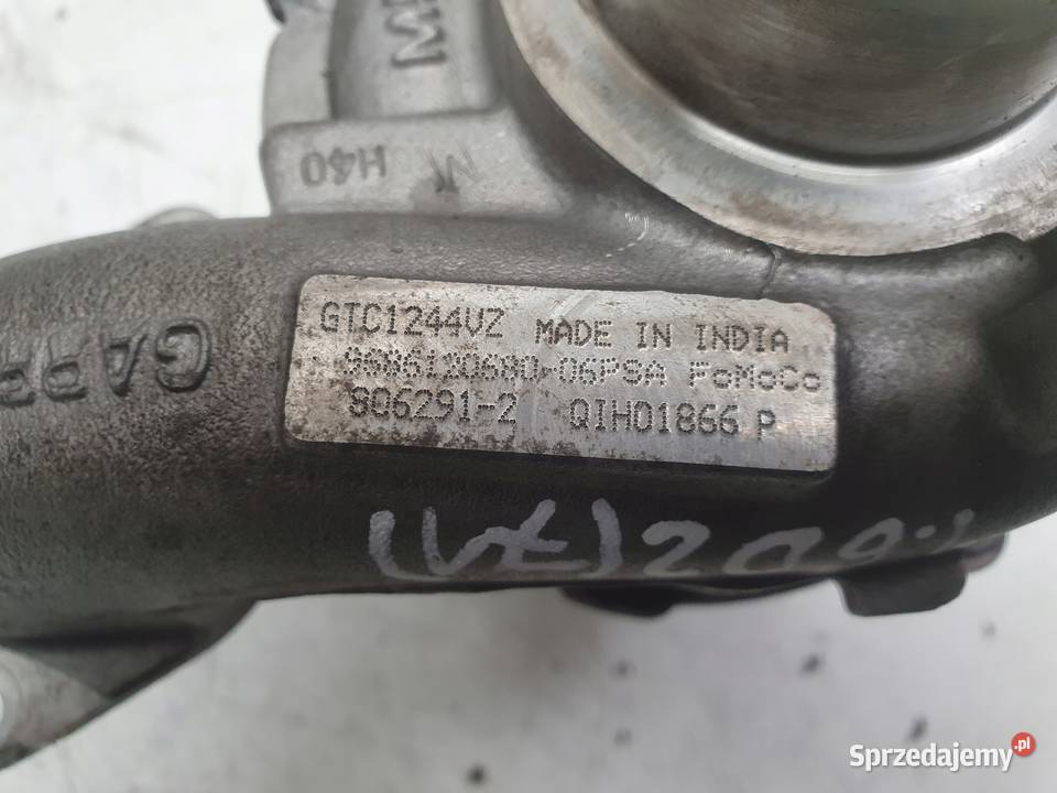 TURBOSPRĘŻARKA Volvo V60 S60 II 16 D2 turbo lubelskie Chełm